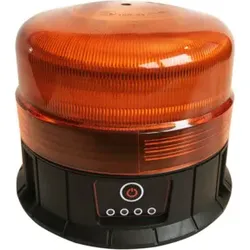 Rundumkennleuchte LED Akku, Magnetisch, Saugfuß