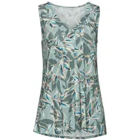 VIVANCE Tanktop Damen grün bedruckt Gr.36/38