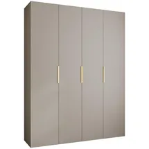 abiks möbel Drehtürenschrank COMO 190 x 245,5 x 40 cm Gold