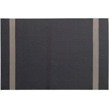 Douceur d'intérieur Tischset (30 x 45 cm) Goldira schwarz/Gold, PVC, metallische Fäden