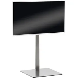 deluke HERNE TV-Ständer 64x53x100 cm Silber/Edelstahl