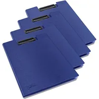 Rapesco Klemmbrettmappe A4 Blau 4 St.
