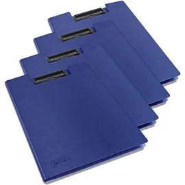 Rapesco Klemmbrettmappe A4 Blau 4 St.