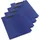 Rapesco Klemmbrettmappe A4 Blau 4 St.