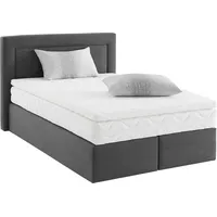 Westfalia Schlafkomfort Boxspringbett, grau (anthrazit), B:155cm L:210cm, WESTFALIA SCHLAFKOMFORT,