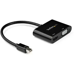 StarTech.com Mini DisplayPort to HDMI VGA Adapter, mDP 1.2 HBR2 to HDMI 2.0 (4K
