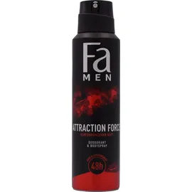 Fa Pflege Men Attraction Force Deodorant Spray 6 x 150 ml