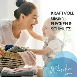 HAKA Vollwaschmittel 3kg Waschpulver Waschmittel weiße Wäsche Buntwäsche