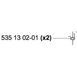 FEDER Stopmechnismus 535 13 02-01 (2x notwendig)