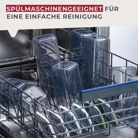 Fackelmann Vorratsdose eckig 1200 ml 3 St.