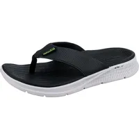 Skechers Herren GO CONSISTENT Sandal SYNTHWAVE Flip-Flop, BLK, 45 EU