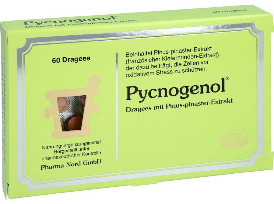Pharma Nord PYCNOGENOL KIEFERNRINDENEXTRAKT Drag. Beruhigung & Nerven