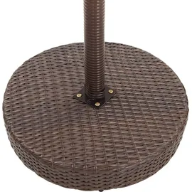 vidaXL Gartenbar-Set 3-tlg. Braun