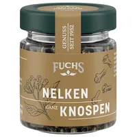 Fuchs Gewürze - Nelken ganz | Für Tee, Gebäck, Glühwein und Saucen | 26 g