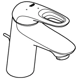 Grohe Eurostyle S-Size Einhandmischer moon white/chrom 23374LS3