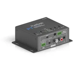 PureTools - Audio Verstärker 2x20W (Klasse D), 2 Leitungseingänge & 1 MIC Eingang