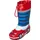 Playshoes Gummistiefel Rennwagen blau/rot/weiß 30