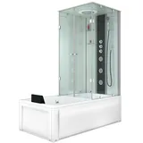 AcquaVapore Whirlpool Dusche Kombination K05-L02-WP-EC 180x90