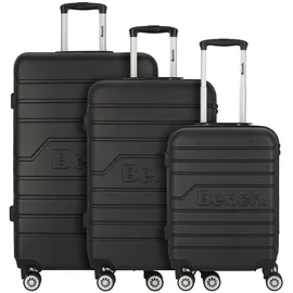 BENCH Seattle Koffer-Set 3-tlg. schwarz