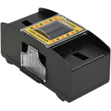 vidaXL Automatischer Kartenmischer, Schwarz 2 Decks,