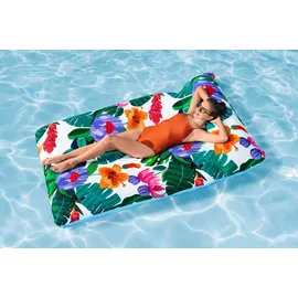 BESTWAY Luftmatratze Blissful Drifter mit Textilbezug 200 x 129 cm