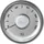 Rento [W] [W2405] Sauna Thermometer Stainless Steel