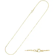 Jobo Criss-Cross Kette 333 Gelbgold 42 cm