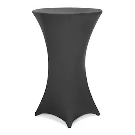 DETEX Stehtischhusse Anthrazit Ø80cm