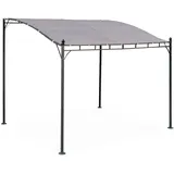 sweeek Wand-Pergola Brestum 3 x 2,5 m taupe