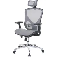 MCW Bürostuhl MCW-A61, Schreibtischstuhl, Sliding-Funktion Stoff/Textil ISO9001 ~ grau/grau