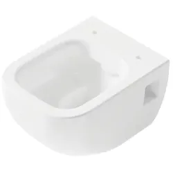 VIGOUR DERBY Wand WC kompakt 48 cm mit sichtbarer Befestigung, weiß