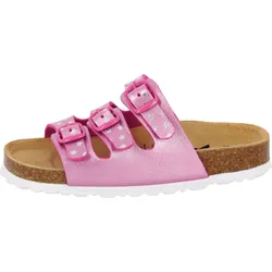 Pantolette rosa Mädchen Slipper Bioline Star rosa 33