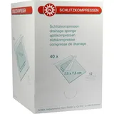 NOBAMED Schlitzkompressen 7,5 x 7,5 cm 80 St.