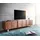 DeLife Live-Edge Lowboard 220 cm Braun Massivholz