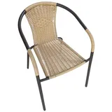 LC Garden »Garvista« 2er Set Stapelstuhl 56x62x72cm gelb