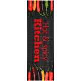 vidaXL Küchenbodenmatte Waschbar Hot&Spicy 45x150 cm