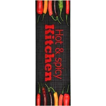 vidaXL Küchenbodenmatte Waschbar Hot&Spicy 45x150 cm
