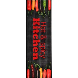 vidaXL Küchenbodenmatte Waschbar Hot&Spicy 45x150 cm