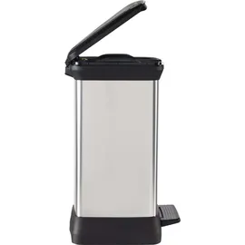 Curver Deco Bin 30 l Silber