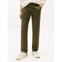 Tommy Hilfiger Denton Essential Chinohose Gerades Bein Dunkelgrün 33 34