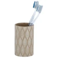 Wenko Zahnputzbecher Tupian Beige Keramik