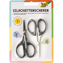 folia Schere Silhouetten 10,5cm 2 Stück in Blisterverpackung