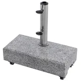 Doppler balkonsockel, Granit, BxHxL: 32 x 11 x 45 - grau