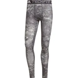 adidas Tights Herren in black, Größe L - schwarz