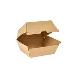 DUNI Einweggeschirr, Menübox 193724 , 1 Karton = 4 Packungen à 55 Stück, Small, 500 ml