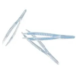 Einmalpinzetten 5600018014 , 1 Packung = 100 einzeln steril verpackte Pinzetten