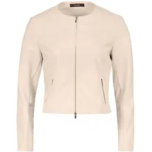 Vera Mont Blazer-Jacke mit Reißverschluss in beige - Gr.: 40