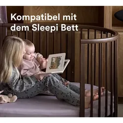 STOKKE® SleepiTM Kinderbett Spannbettlaken V3 weiß OCS