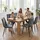 Homestyle4u Esstisch 80 x 75 x 80 cm braun