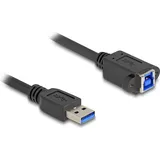 Delock 80485 - USB 3.0 Kabel A Stecker auf B Buchse 1.0 m - Kabel -